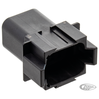 8 Pole black pin housing