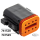 8 Pole black socket housing