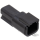 DTM 2-Pos Blk Recept w/ Trmnls & Wedge