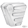 PM Scallop Horn cover Chrome