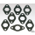 10pck Gasket, Circuit Breaker Stem 36-69