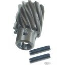 Reverse rotation circuit breaker gear