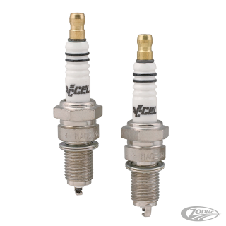 ACCEL white U-groove spark plugs 2410A