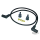 Black plug wire kit copper core