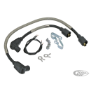 Black Braided plug wires F*ST00-17 FXD99