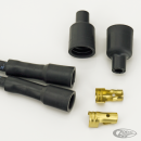 Black w/blue tracer 2x 24" Uni 90dgr