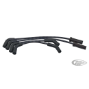 Plug wires ST18-up BLACK W/BLUE TRACE