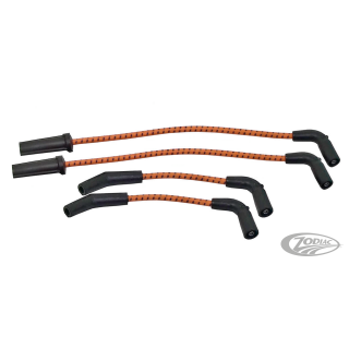 Plug wires ST18-up ORANGE W/BLK TRACE