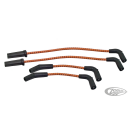 Plug wires ST18-up ORANGE W/BLK TRACE