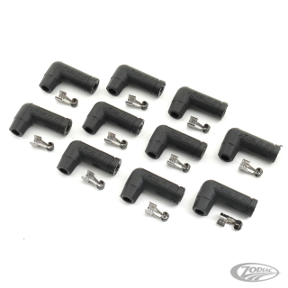 10pck 90-Dgr Spark Plug & Terminal boot