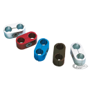 GZP plug wire separators matte chrome