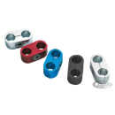 GZP plug wire separators matte chrome