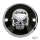 GZP Skull blck/chrome points cover horiz