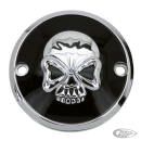 GZP Skull blck/chrome points cover verti