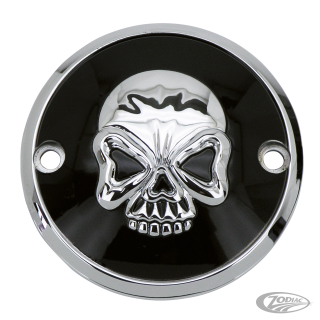 GZP Skull blck/chrome points cover TC99-