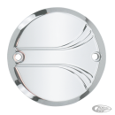 GZP Chrome billet timer cover Crested 2-