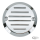 GZP Chrome billet timer cover Grooved 2-