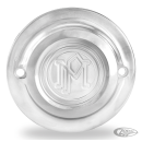 PM Scallop ignition cover 2-hole Chrome