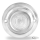 PM Scallop ignition cover 2-hole Chrome