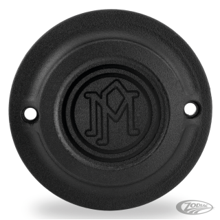 PM Scallop ignition cover 2-hole BlackOp