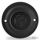 PM Scallop ignition cover 2-hole BlackOp
