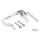 GZP Chrome ign.coil & switch bracket XL0
