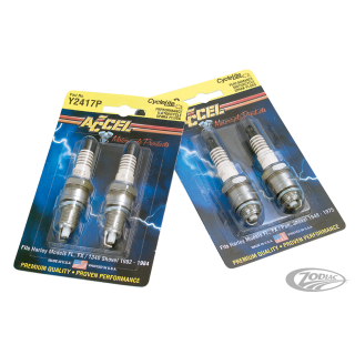 ACCEL white Platinum spark plugs 2418P,