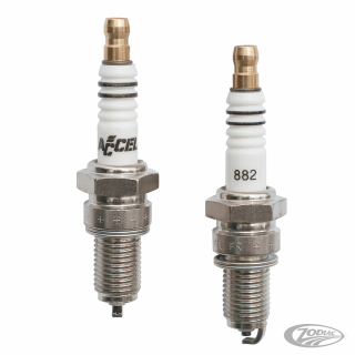 ACCEL white U-groove spark plugs 2418
