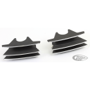 Blk finned sparkplug cover ME17-up