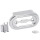 GZP Chrome regulator cover FXD91-03