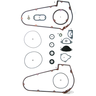 10Pck O-Ring deflector plate
