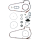 10Pck O-Ring deflector plate