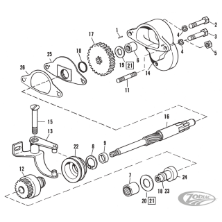 Starter Housing stud #24811-59A