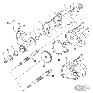 Starter shaft