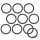 10pck Solenoid mount gasket #60645-65