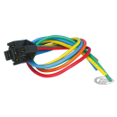 Socket assembly for starter relay