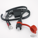 Accumate plug with rubber cap