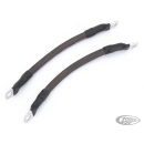 Namz set black 6" battery cables