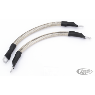 Namz set clear 7" battery cables