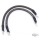 Namz set black 11" battery cables