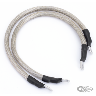 Namz set clear 15" battery cables