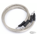 Namz set clear 19" battery cables