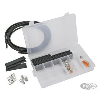 Battery & Starter cable kit Black