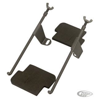 Battery rod kit with flags and pads