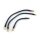 JIMS, Superflex battery cable set. 10", 15", 8"