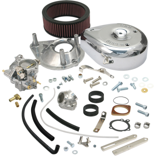 S&S Super G Carb kit Shovel rubberband