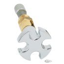 GZP Chr Malteze cross Enrichener knob f/