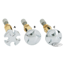 GZP Chr Malteze cross Enrichener knob f/