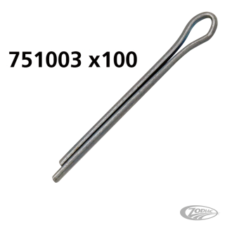 100pck COTTER PIN 1/16"x3/4" #515 & #518