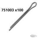 100pck COTTER PIN 1/16"x3/4" #515 & #518